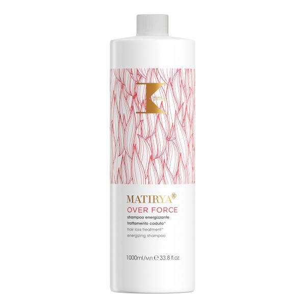 Matirya Over Force Energizing Shampoo - енергизиращ шампоан против косопад 1000 ml