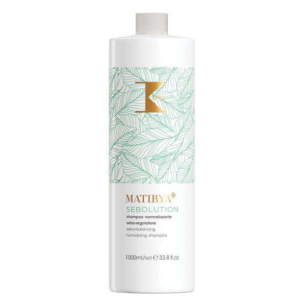 Matirya Sebolution Shampoo - нормализиращ себум шампоан 1000 ml